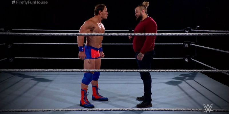 Bray Wyatt's Firefly Funhouse match was nothing short of pro wrestling nightmare fuel.